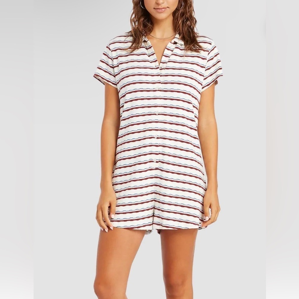VOLCOM COCO HO ROMPER STAR WHITE - WOMENS